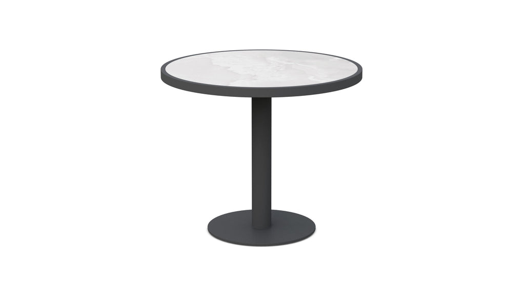 Bordeaux Dining Table Charcoal - Helena Dekton Top Dining Tables Azzurro Living