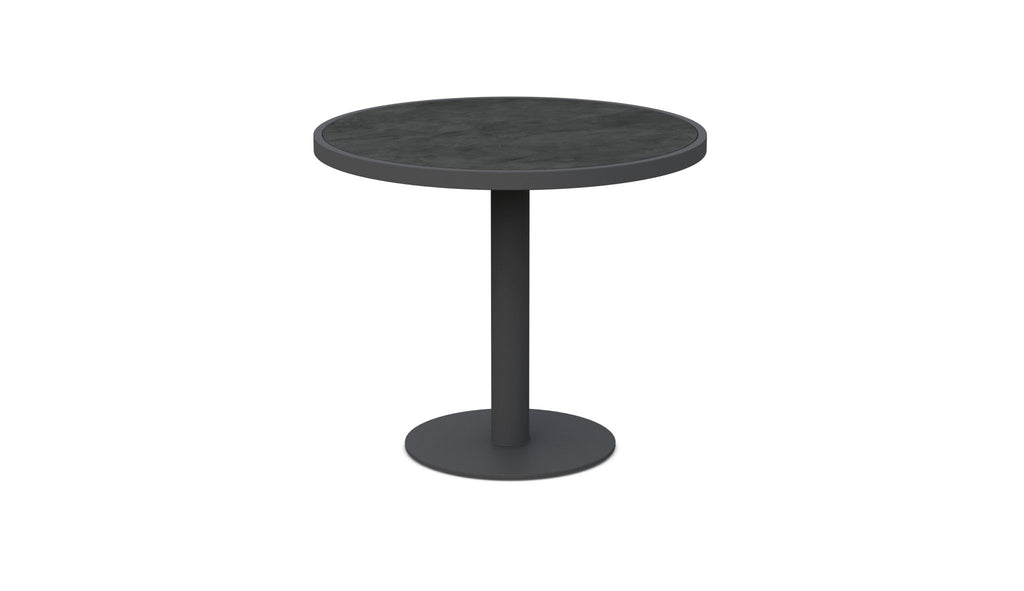 Bordeaux Dining Table Charcoal - Micron Dekton Top Dining Tables Azzurro Living