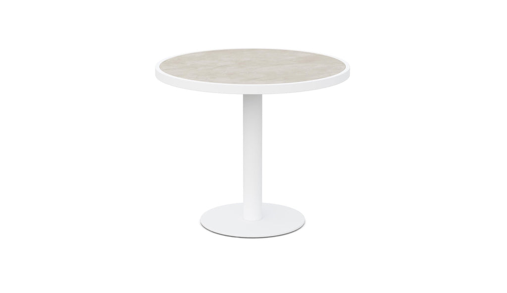 Bordeaux Dining Table White - Albarium Dekton Top Dining Tables Azzurro Living