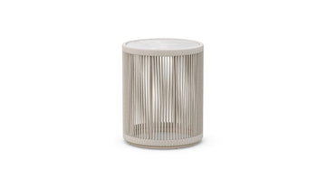Malta Side Table Birch - Helena Dekton Top Side Tables Azzurro Living