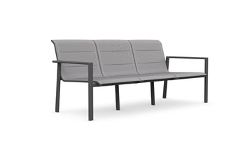 Amalfi | 3 Seat Sofa Charcoal Sofas / Loveseats Azzurro Living