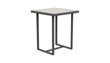 Pavia | 35" Bar Table - Charcoal - Dekton Top Dining Table-Bar Azzurro Living