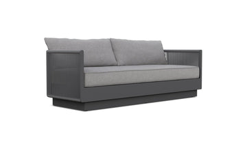 Porto | 3 Seat Sofa - Charcoal Sofas / Loveseats Azzurro Living