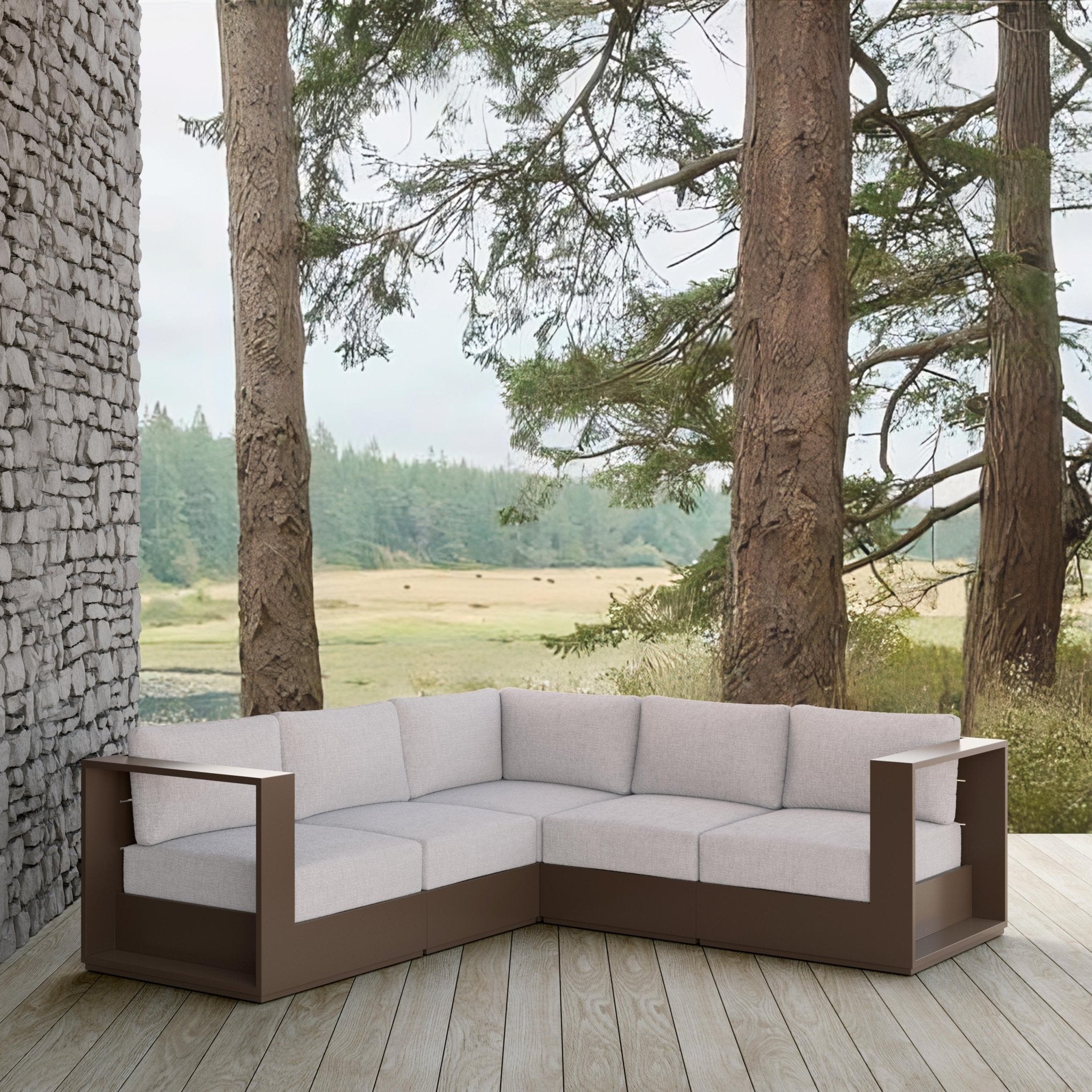 Garden sofa with chaise online